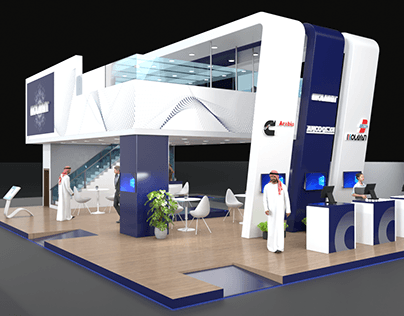 The Olayan Group - 3D Exhibition Booth design
