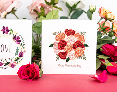 Quilling Card - Valentine's Day Campaign