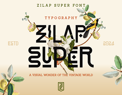 Zilap Super Font