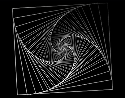 Swirl Lines Background in Illustrator
