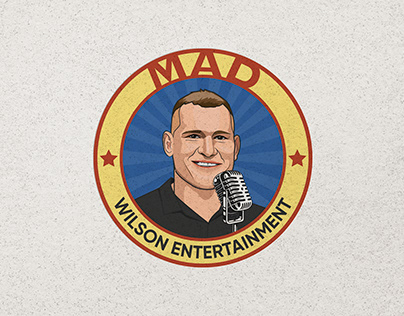 MAD WILSON ENTERTAINMENT Logo