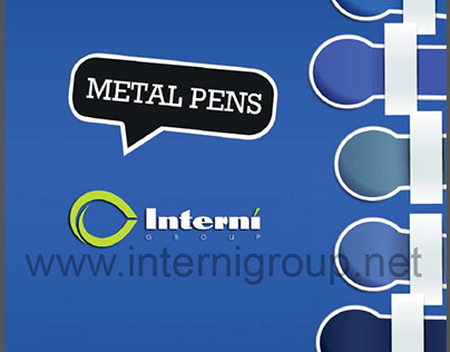 Metal Pens Catalog Design