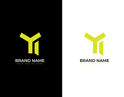 Minimal Y Modern Letter logo, Branding logo, Logos,