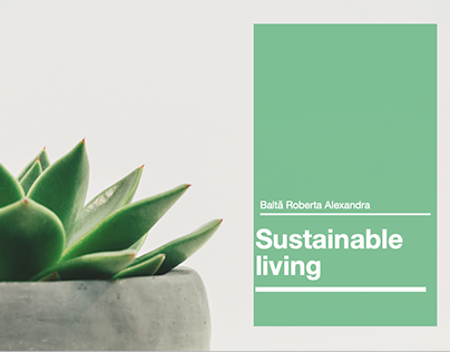 Sustainable living 2