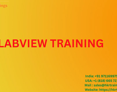 Best LabView Training In Hyderabad