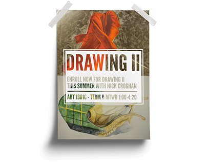 Drawing Course Poster