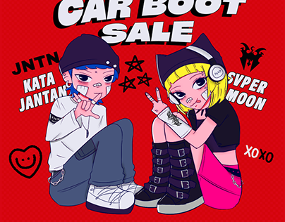 car boot sale poster