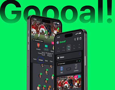 Project thumbnail - Goooal! Mobile App