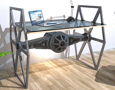 Tie Fighter Table Inspired StarWars