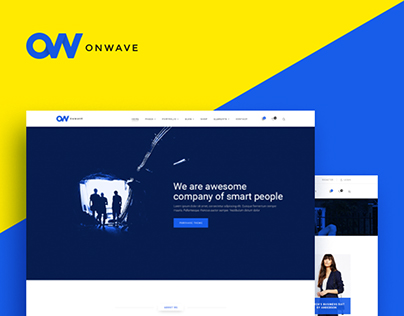 OnWave — Multipurpose PSD Template