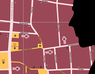Mapas del Centro Histórico de Querétaro