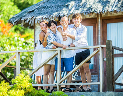 Family Vacations Photography at SAii Phi Phi Island