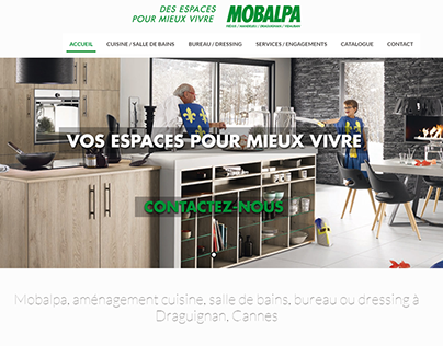 Site web Mobalpa