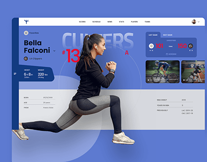 Landing Page - Gym, Exercise and Gymnast
