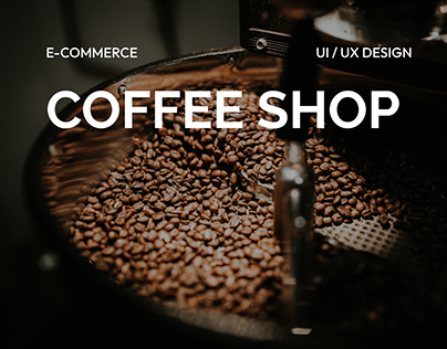E-commerce "COFFEE SHOP"