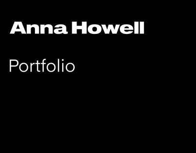 Anna Howell - Portfolio
