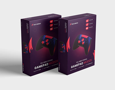 Game Box Packaging Template