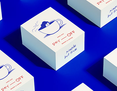 Brand identity for coffee shop - DAY OFF