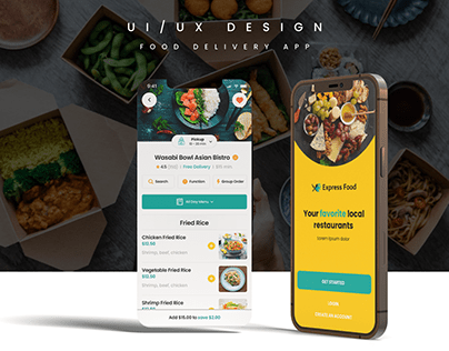 UI/UX Design | Food Delivery app