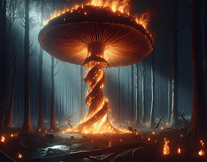 Fire mushroom