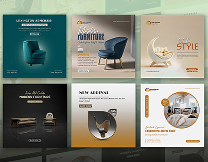 Furniture post design for marketing