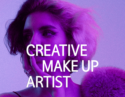 Creative makeup | Landing page
