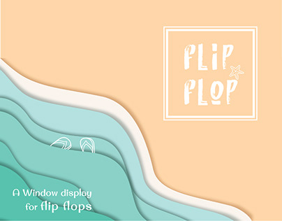 Flip Flops - Window Display