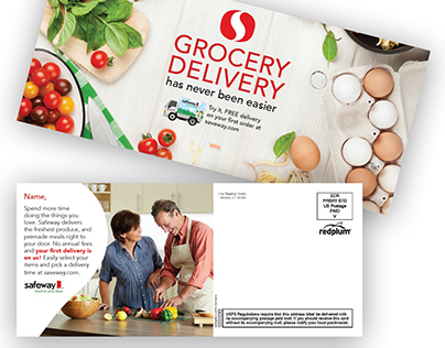 Safeway // Personalized Variable Image Postcards