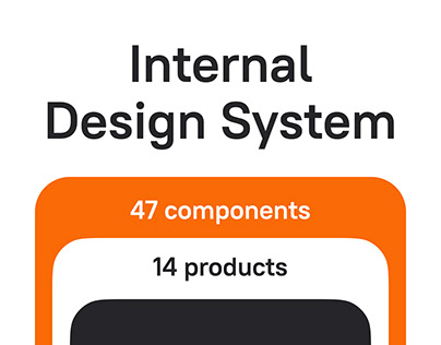 Internal Design System | UI UX Design, B2B