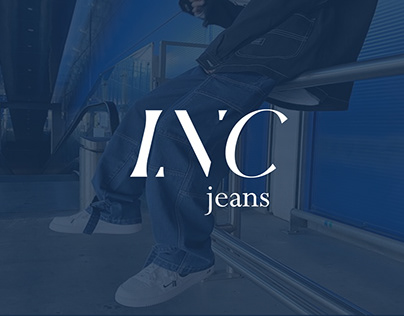 INC jeans brand visual identity