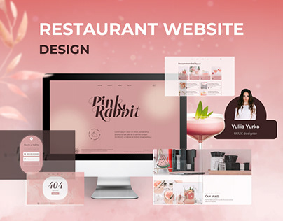 Restaurant website design