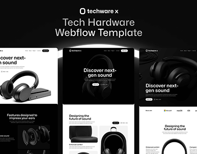 Techware X - Tech Webflow Template