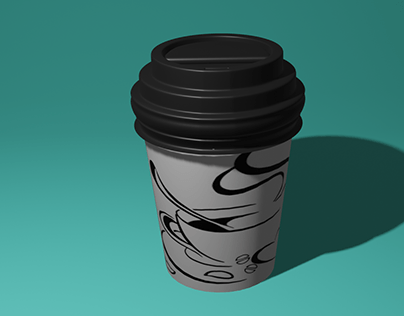 Gobelet à café 3D