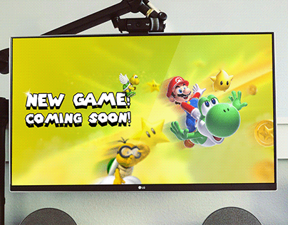 Web banner for video game