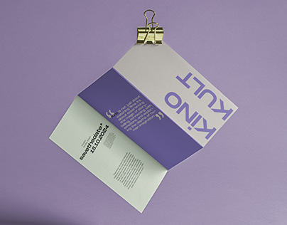 KinoKult Film Festival - Brochure Design