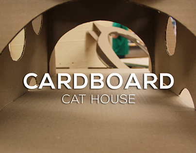 Cardboard - Cat House