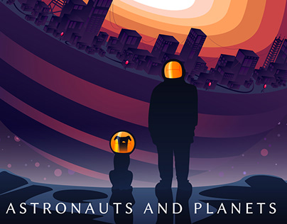 Astronauts And Planets