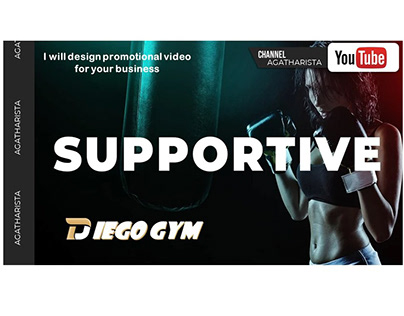 I will design promotional video - Diego Gym
