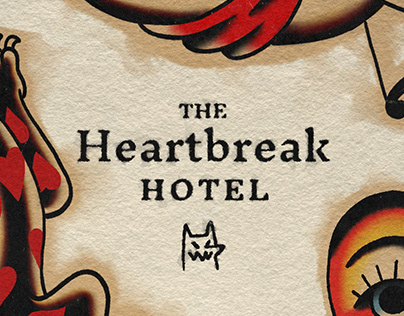 The Heartbreak Hotel | Traditional Tattoo Flash