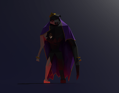 Low Poly Corrupt Archetypal Character