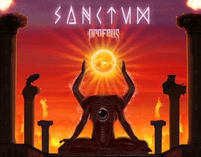 Profeus Sanctum album cover and animation