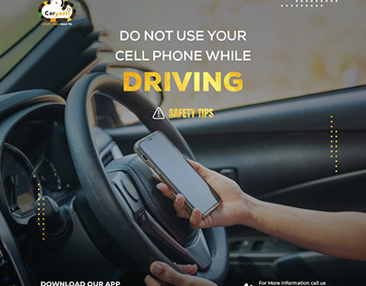 do not use your cell phone while Driving
