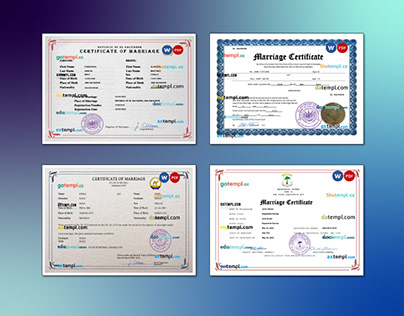 Eritrea,El Salvador,Equatorial certificate templates