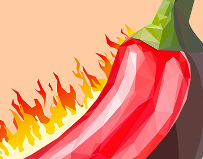 Burning pepper chili🔥 | Горящий перец чили🔥