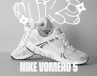 Nike Vomero 5 Advertisement Poster