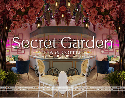 Project thumbnail - Secret Garden Coffee (pink)