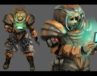 Character Concept made for "The Departure"