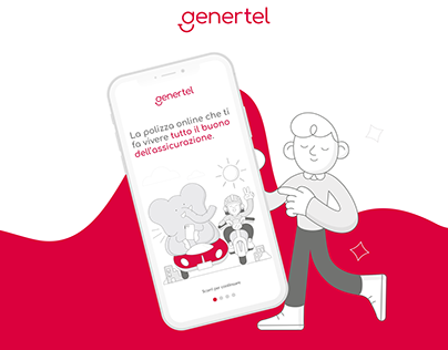 Genertel Corporate Website and Mobile App