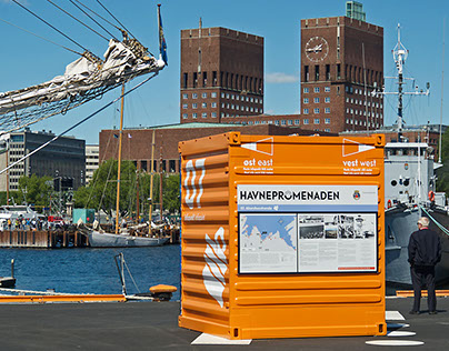 Havnepromenaden (Information Design)