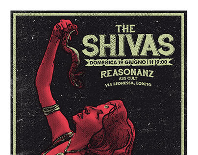 The Shivas Gig Poster
